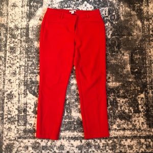 Carolina Belle Red Crop Pants